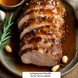 Filet de Porc Sucré-Salé au Miel et à l’Ail