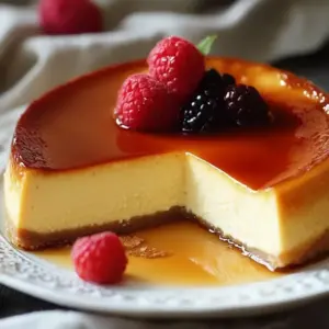 Flan au Mascarpone Onctueux