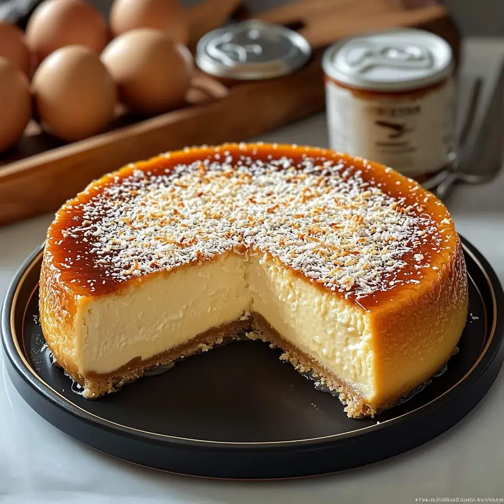Flan Coco Brésilien 2 flan coco brésilien