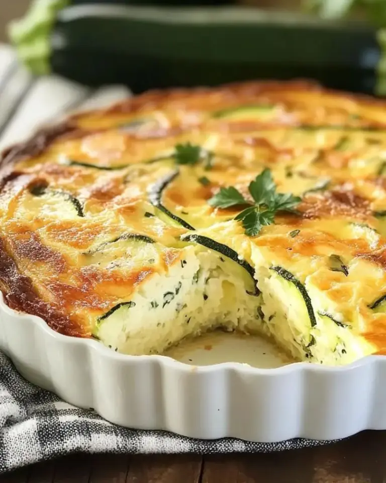 Flan de Courgettes