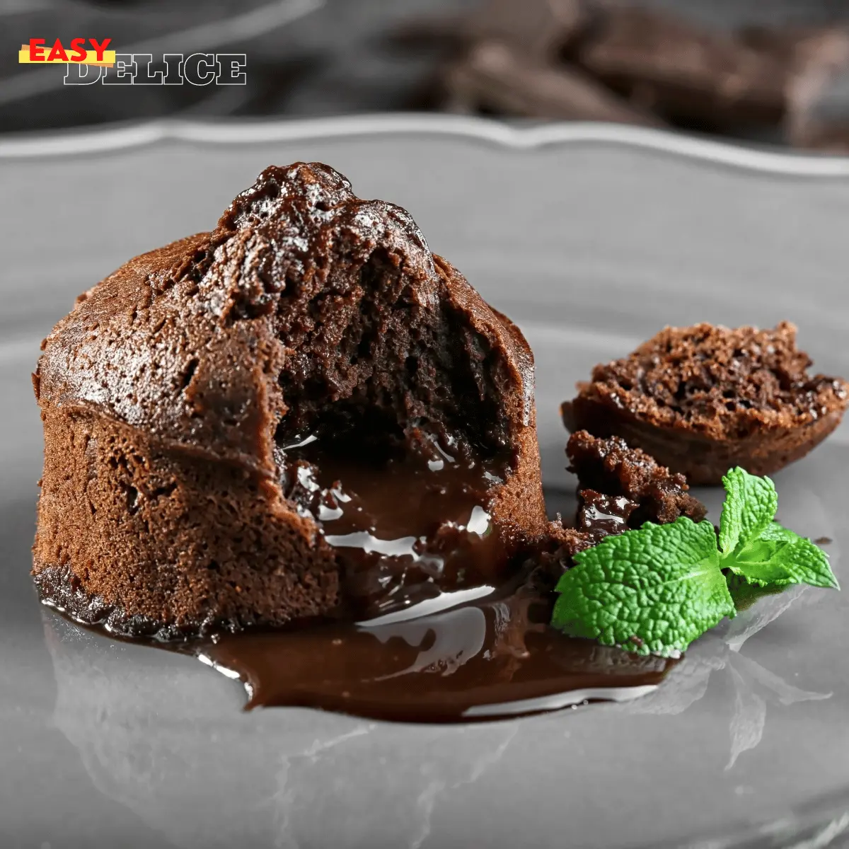 fondantauchocolatAirFryer 4