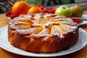 Fondant Moelleux aux Pommes et Mascarpone