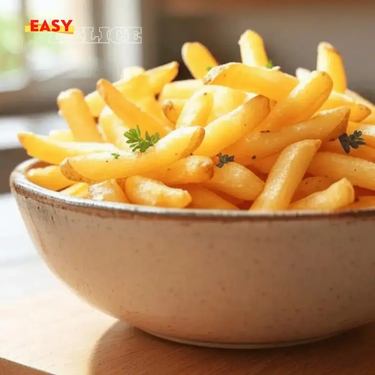 Frites Maison Croustillantes au Airfryer : Une Recette Facile et Saine