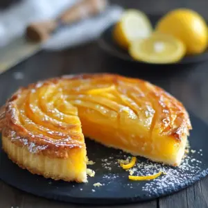 Galette Citron-Amande par Sophie Bourseiller