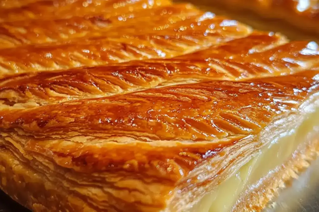 Galette des rois à la frangipane allégée
