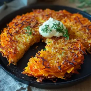 Galettes Moelleuses Carottes et Flocons d’Avoine