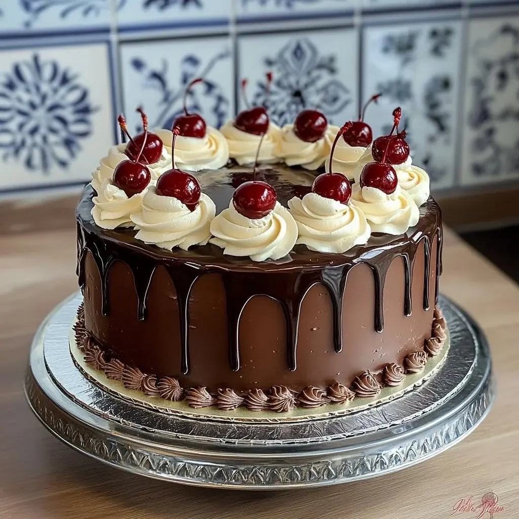 Forêt Noire gâteau 2 gâteau Forêt Noire recette