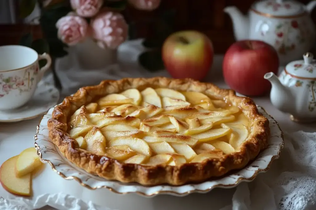 Gâteau aux pommes sans sucre et sans beurre : une gourmandise saine et savoureuse