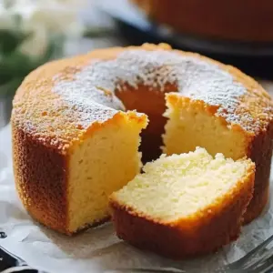 Gâteau au Yaourt Moelleux à la Maïzena