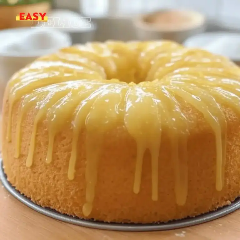 Recette de Gâteau au Citron Moelleux : Un Dessert Tendre et Parfumé