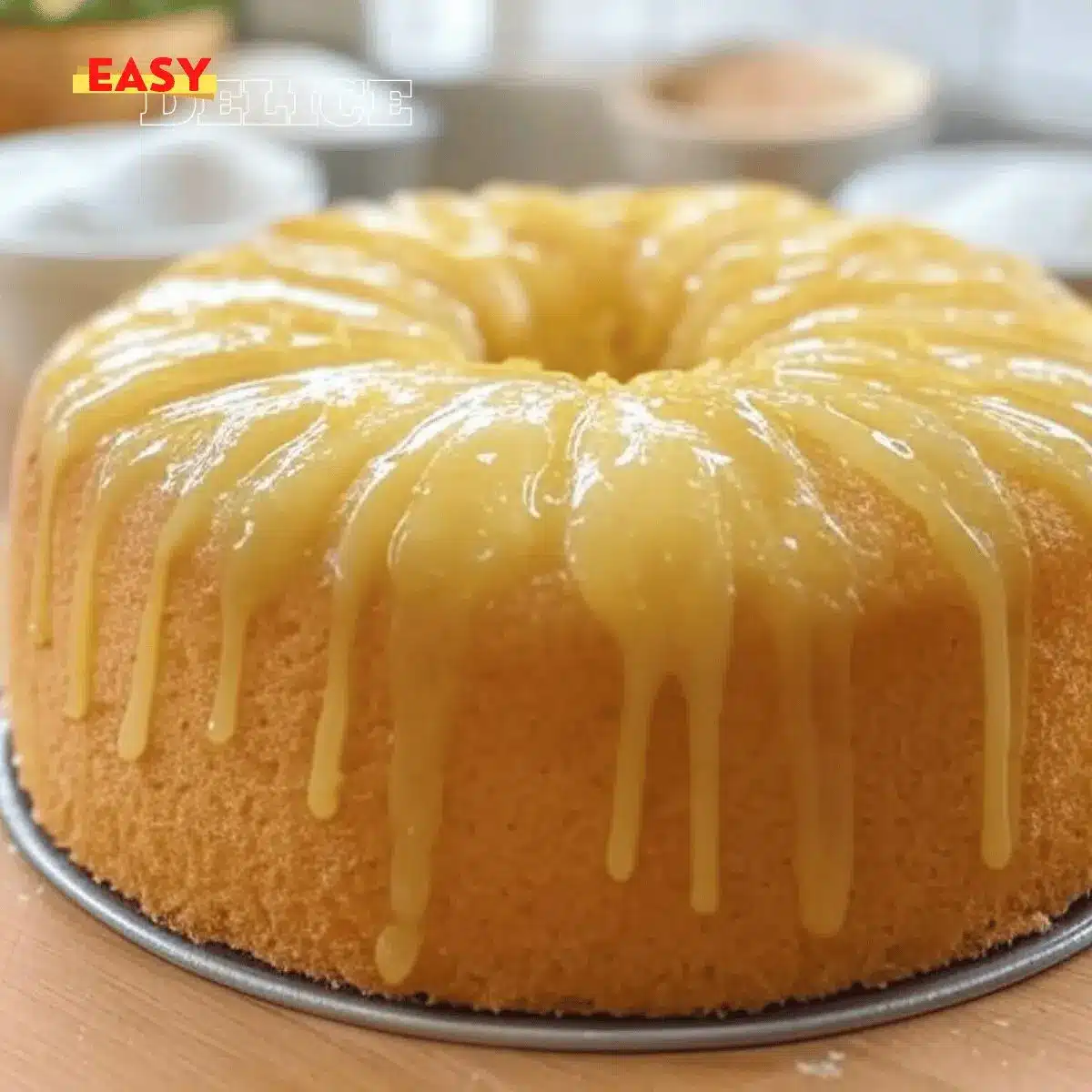 Recette de Gâteau au Citron Moelleux : Un Dessert Tendre et Parfumé 2 gâteau citron moelleux