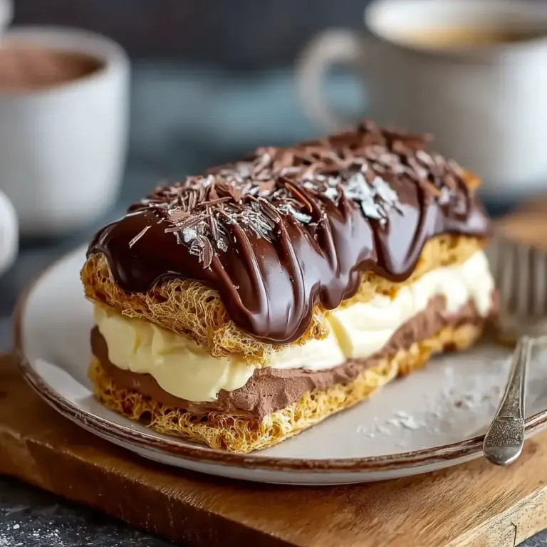 Gâteau éclair facile