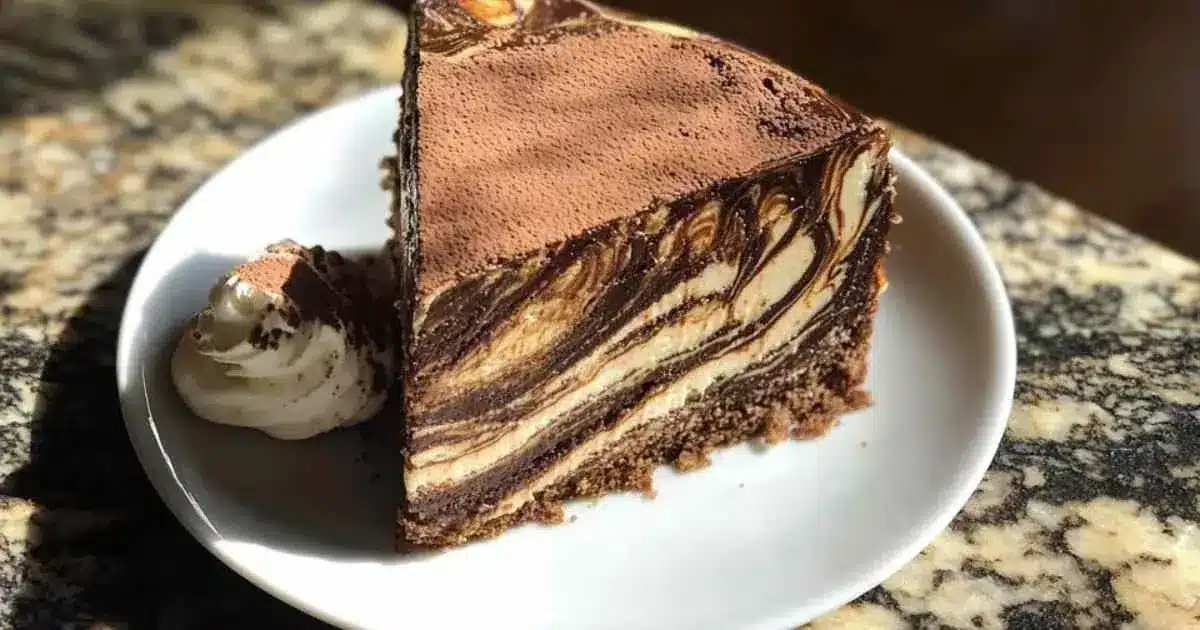 Gâteau Marbré Chocolat Vanille Moelleux en 15 Minutes 2 gâteau marbré chocolat vanille