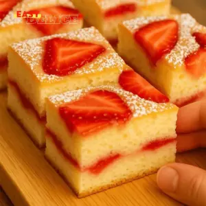 Gâteau Moelleux aux Fraises