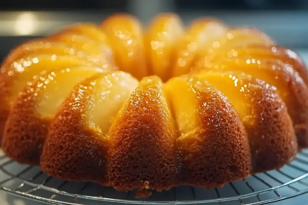 Gâteau moelleux aux poires