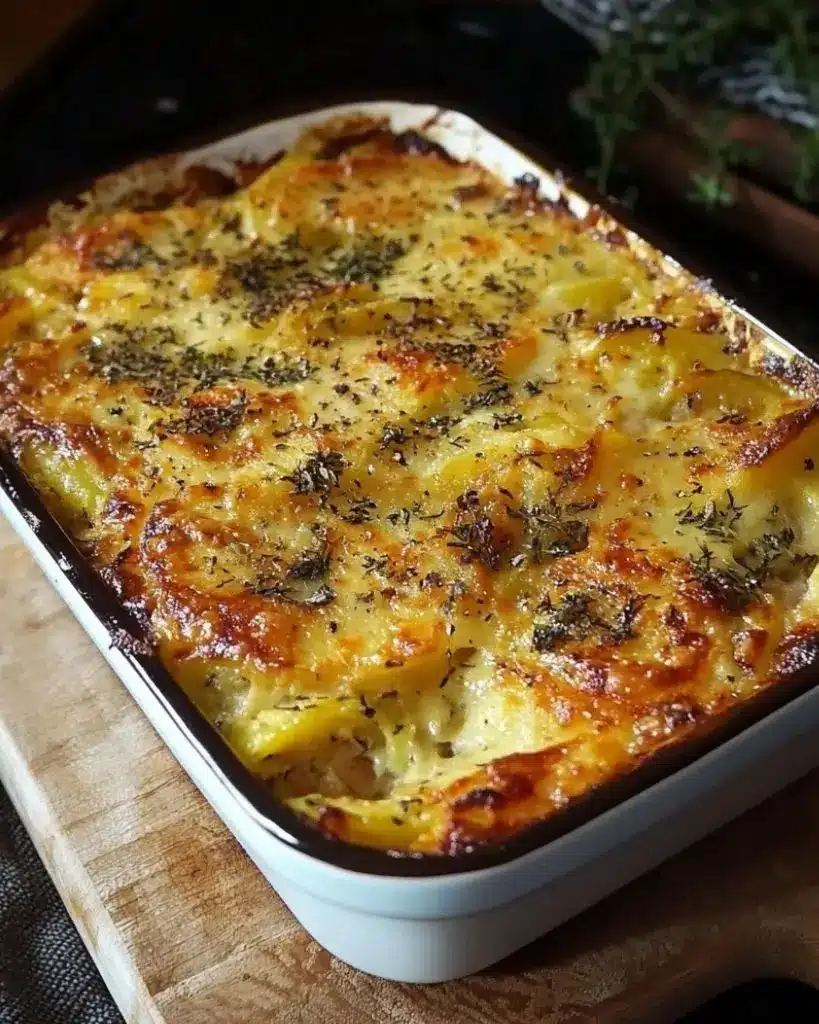 Gratin de Chou Farci Maison