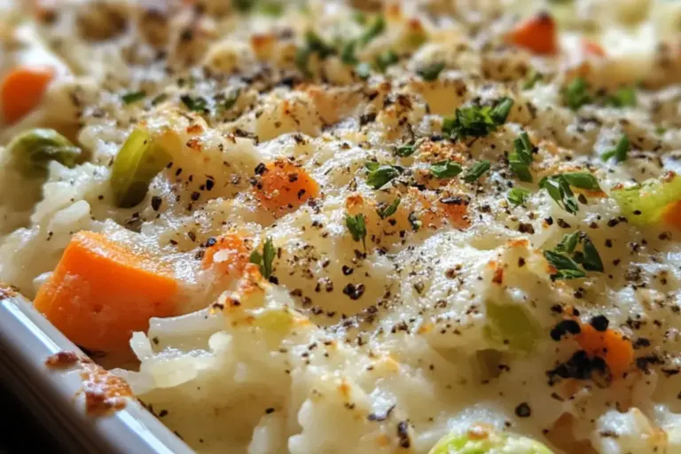 Gratin de riz aux légumes d’hiver