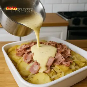 Gratin de Pommes de Terre et Jambon