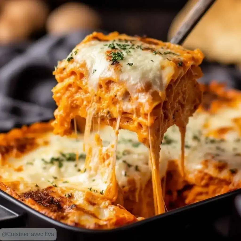 Lasagnes Courge Butternut et Sauce Tomate –
