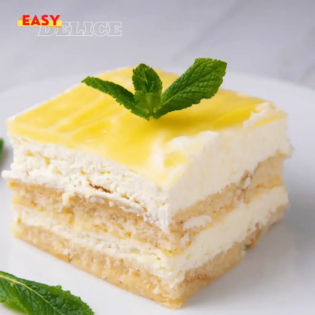 Lemon Tiramisu au Lemon Curd : Une Explosion de Fraîcheur