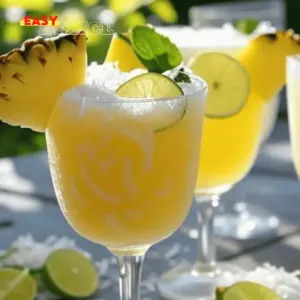 Mocktail Ananas et Noix de Coco