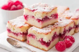Moelleux aux Framboises Facile