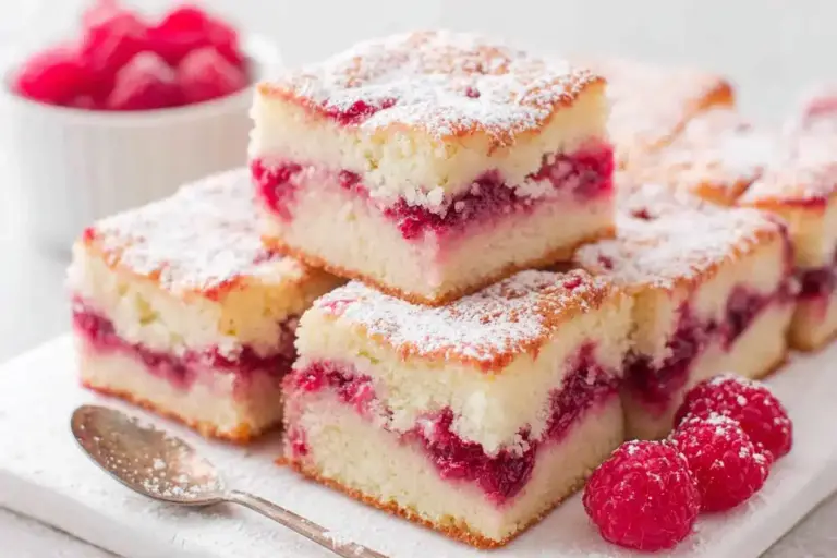 Moelleux aux framboises : le gâteau fruité et ultra simple qui réchauffe les cœurs