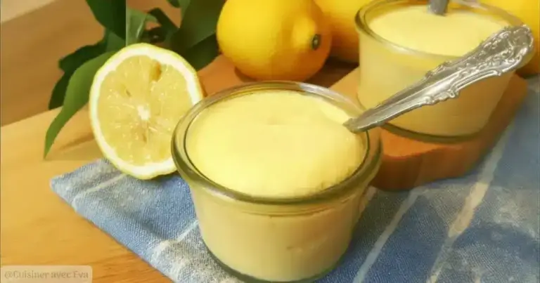 Mousse au citron – recette facile, légère et acidulée –