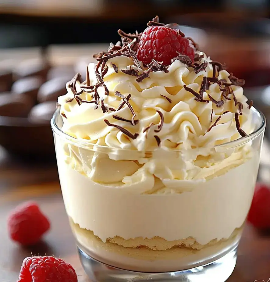 Mousse Divine au Chocolat Blanc & Mascarpone
