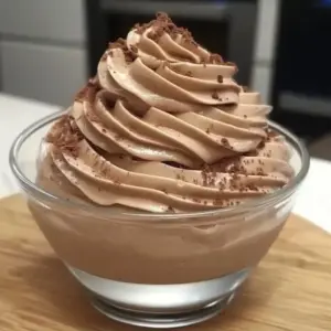 Mousse Mascarpone au Chocolat Noir