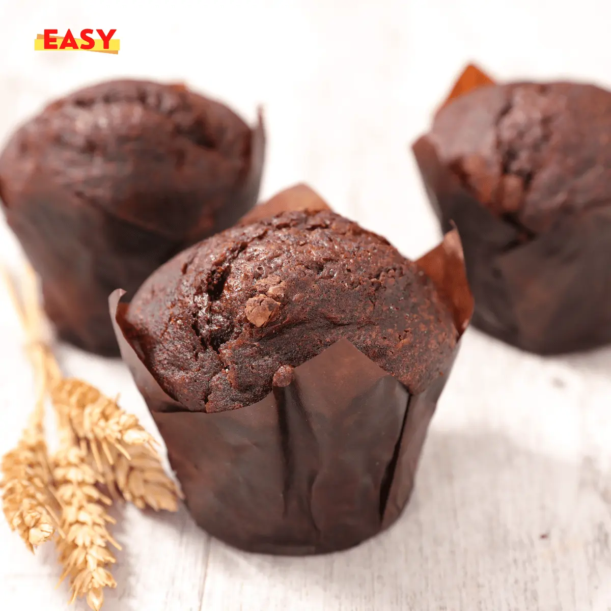 Muffins Chocolat au Cœur Fondant Spécial Noël au Air Fryer 2 muffins chocolat cœur fondant Air Fryer
