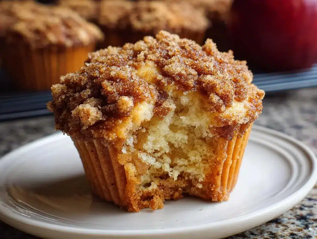Muffins Pomme Cannelle Streusel: 1 recette magique 2 muffins pomme cannelle streusel