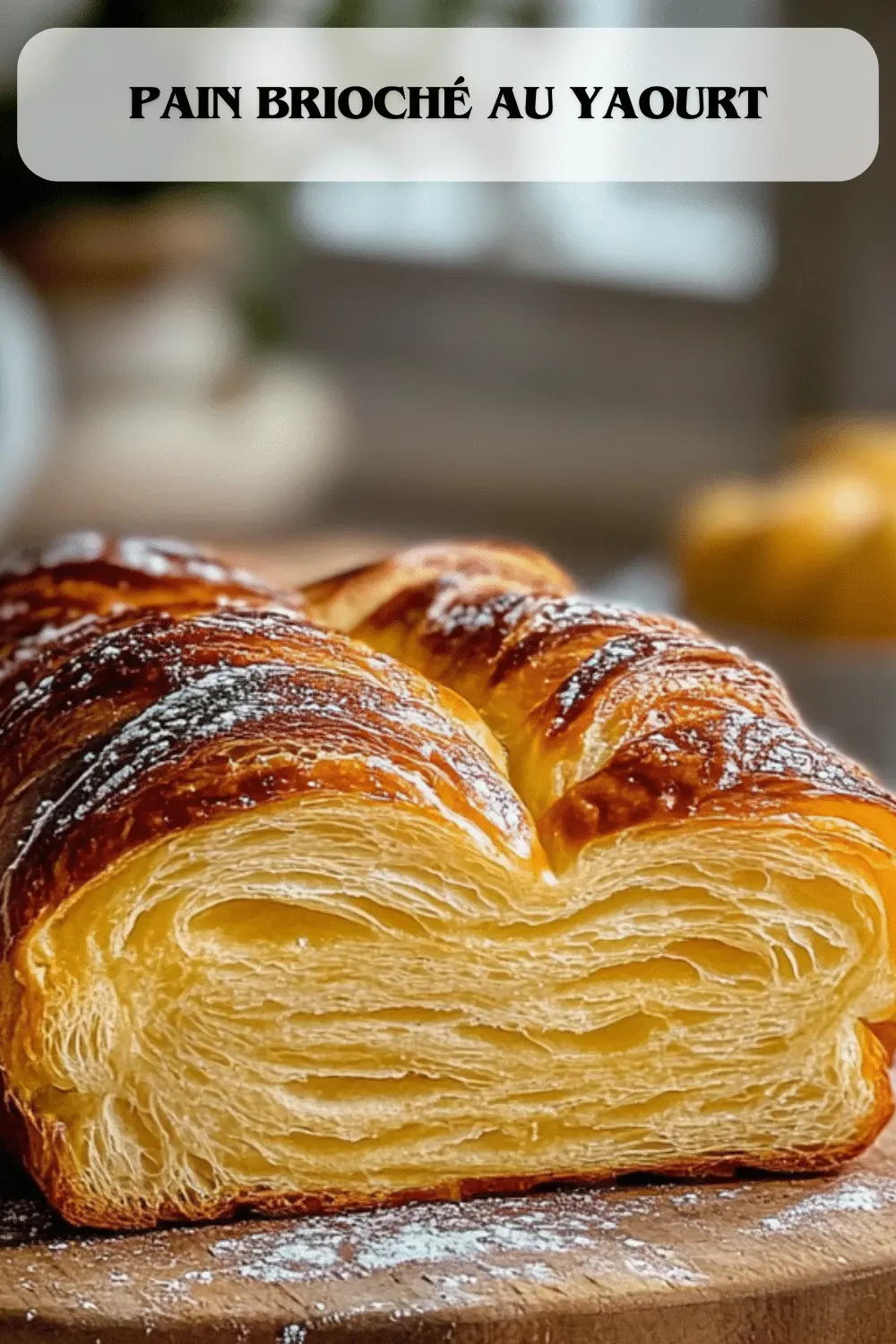 Recette de Pain Brioché au Yaourt 2 pain brioché au yaourt