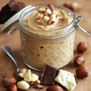 Pâte à tartiner Kinder Bueno maison