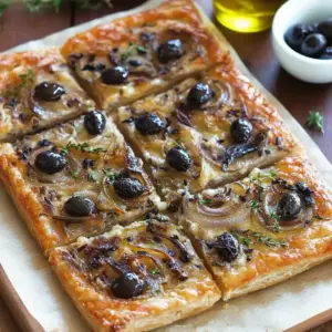 Pissaladière Niçoise Traditionnelle : Un Goût de Soleil