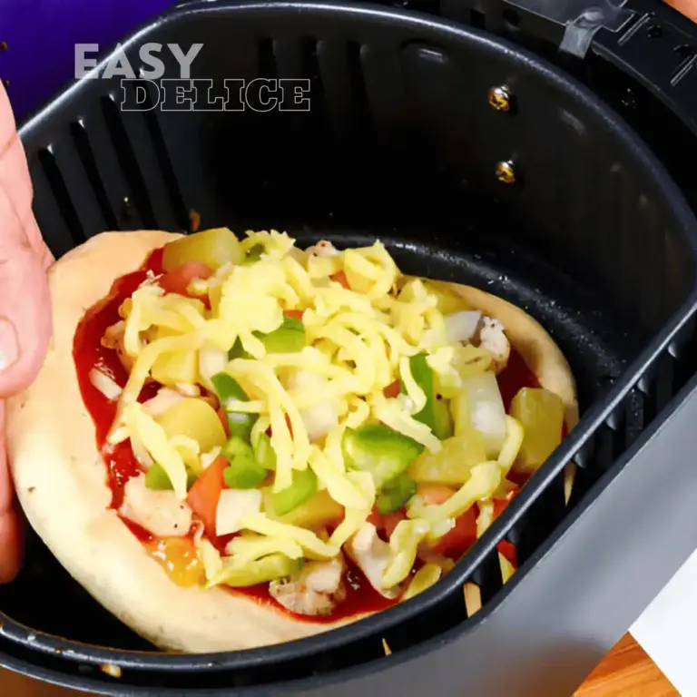 Pizza à l’Air Fryer : Recette Rapide et Délicieuse