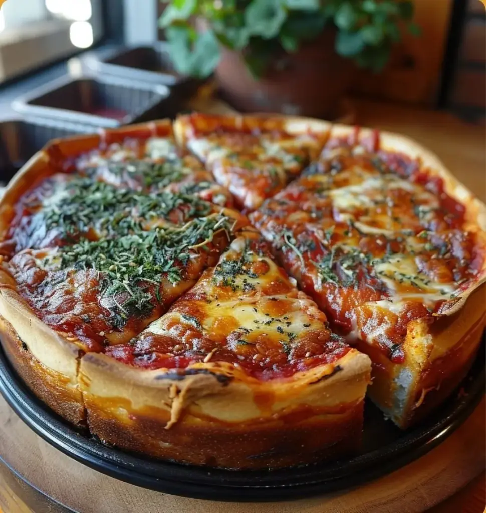Pizza à Pâte Épaisse