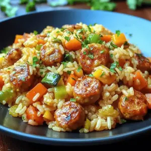 Poêlée Riz Chipolatas et Légumes : Un Plat Rapide et Savoureux