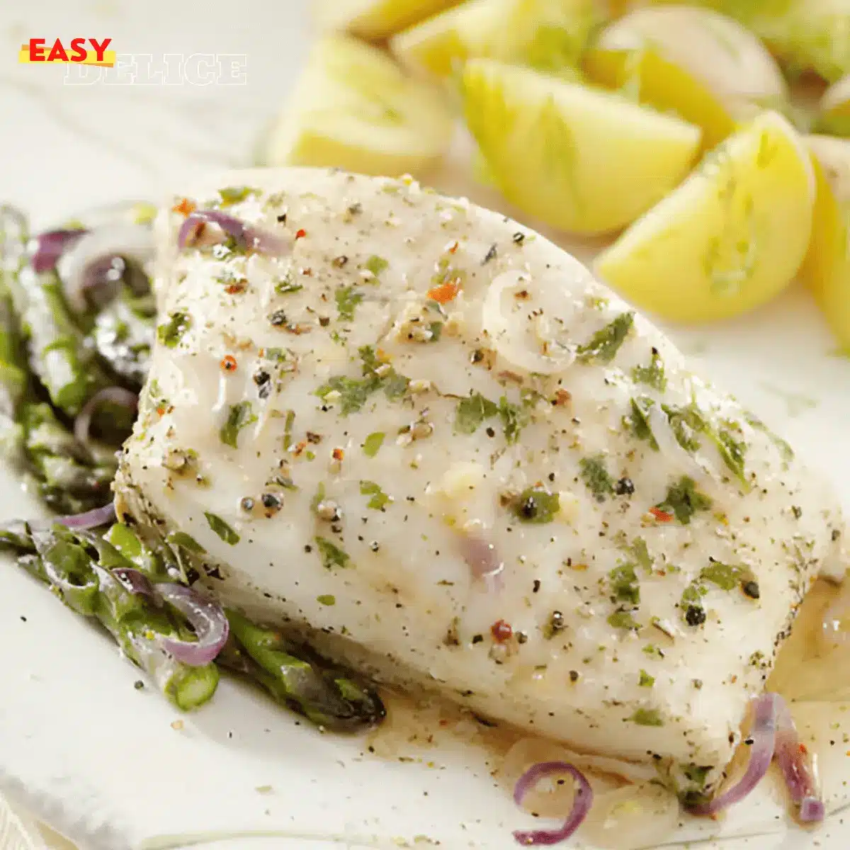 Recette Airfryer : Filets de Poisson Blanc au Pesto 2 poisson blanc airfryer pesto
