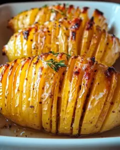 Pommes de terre Hasselback (Pommes de terre suédoises)