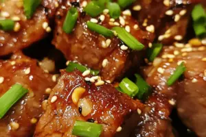 Porc mariné à l’asiatique