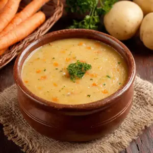 Potage Facile aux Carottes et Pommes de Terre