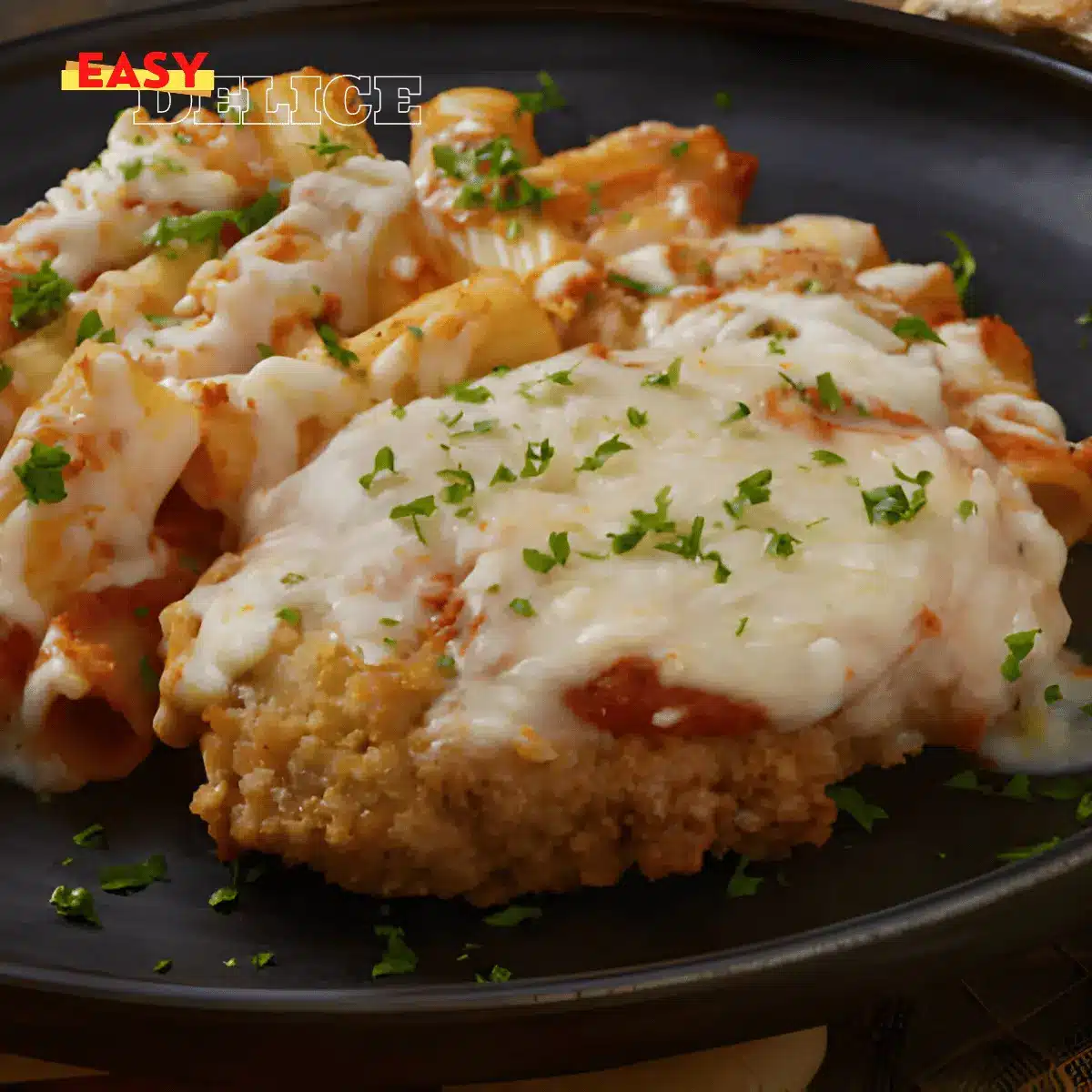 Recette de Poulet Parmigiana à l'Air Fryer 2 poulet Parmigiana Air Fryer
