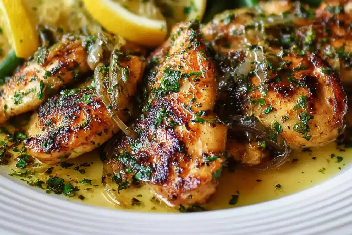 Poulet à l’ail et au citron 2 poulet à l’ail et au citron