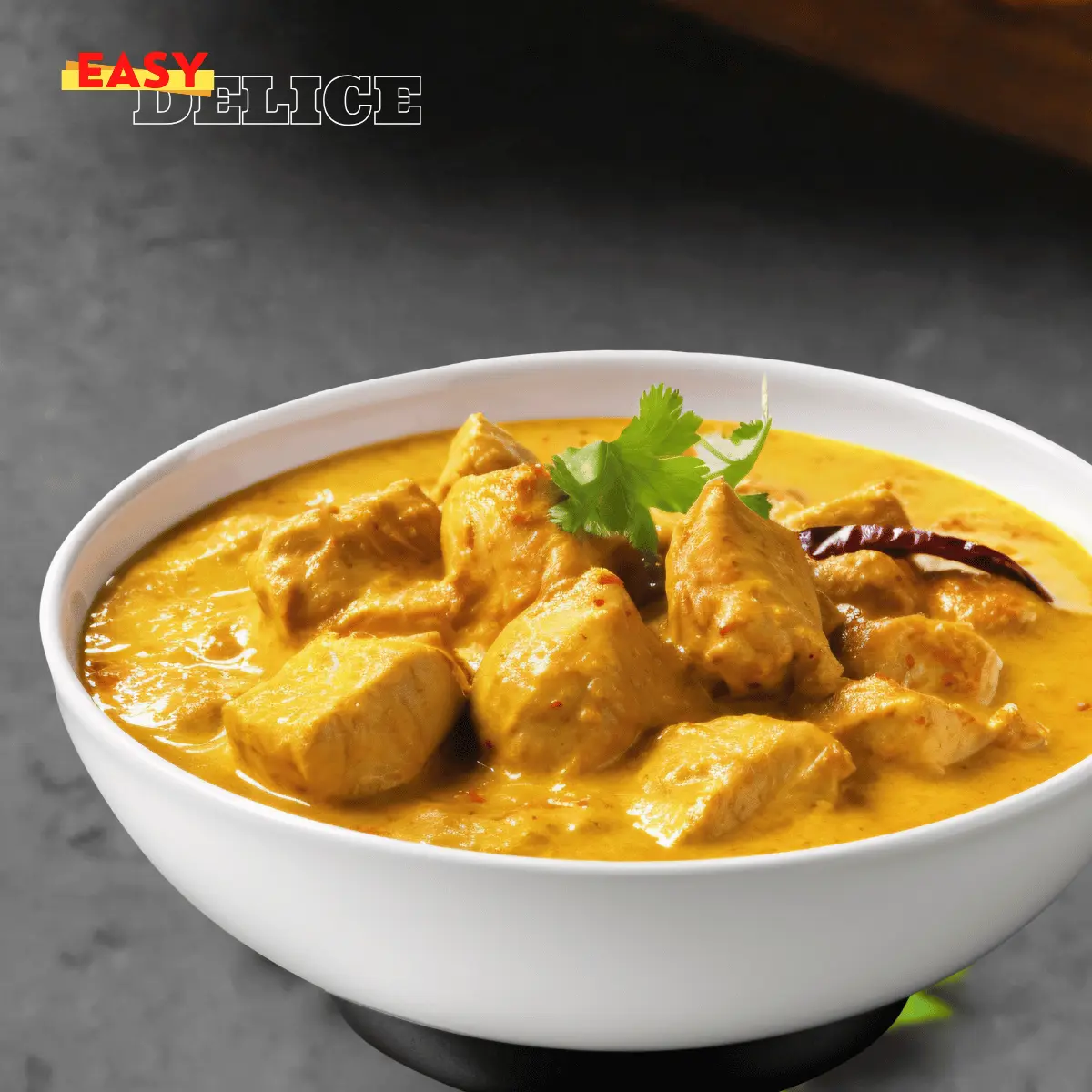 Poulet au Curry et au Lait de Coco au Air Fryer : Une Recette Exotique et Facile 2 poulet au curry lait coco air fryer