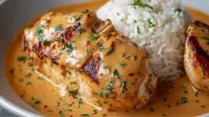 Poulet Cajun Crémeux à la Française