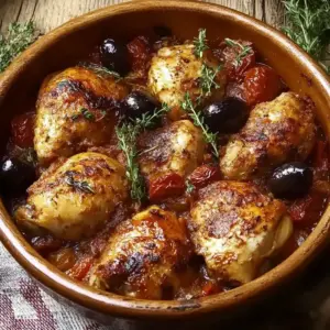 Poulet Façon Provençale