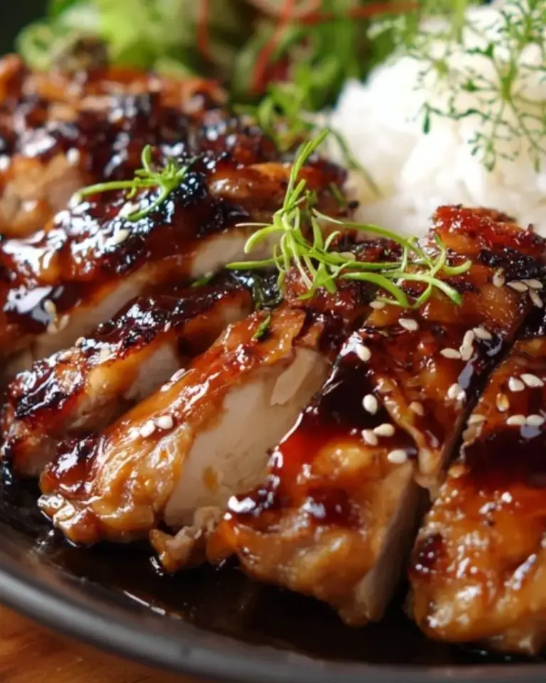 Poulet teriyaki