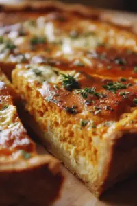 Quiche au Potiron et au Gruyère