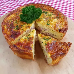 Quiche Sans Pâte Facile et Rapide